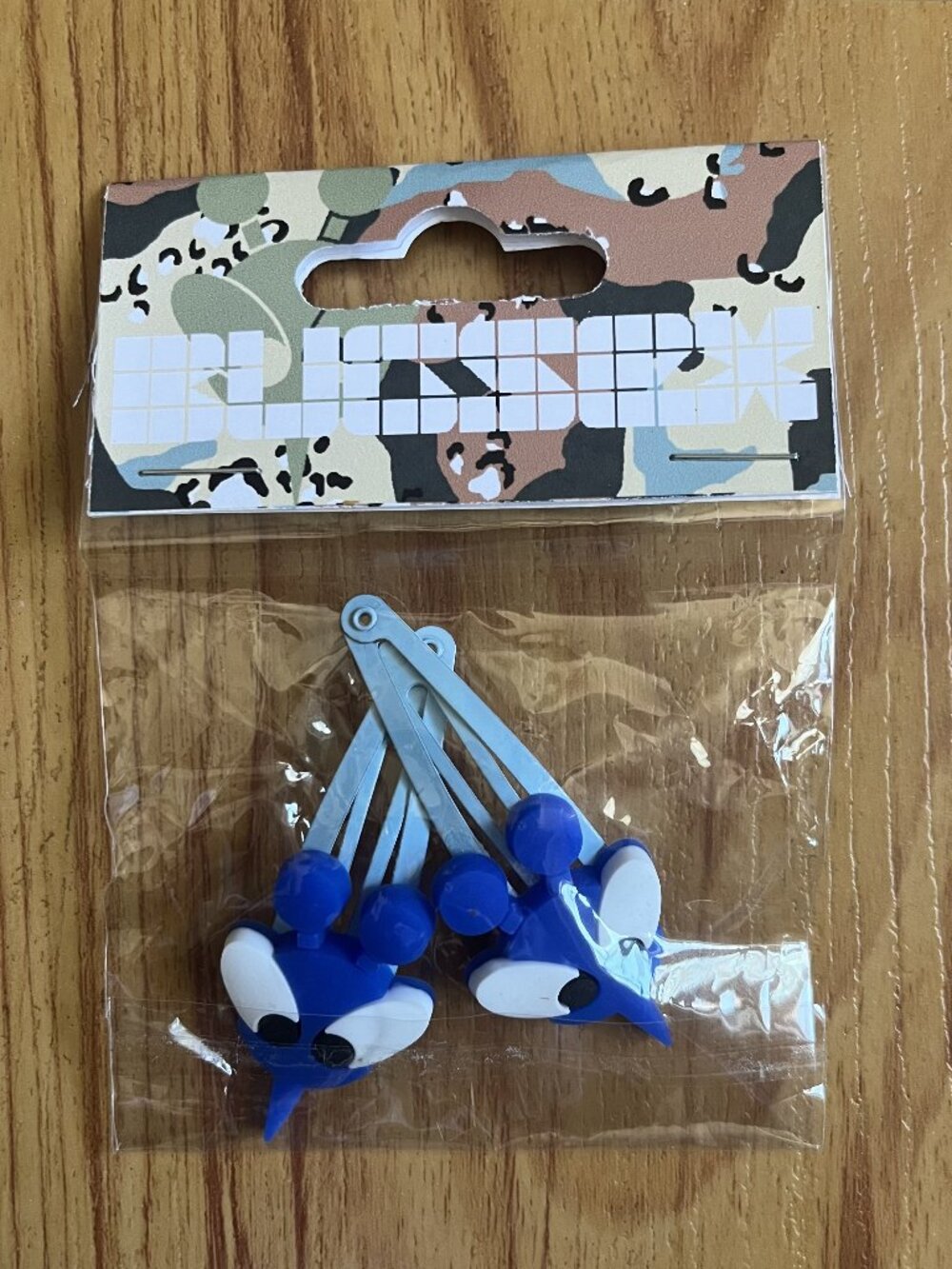 Bugsex Blue Mosquito Hair Clips